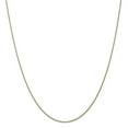 thumbnail image 1 of 14K Yellow Gold 1mm Solid Diamond Cut Spiga Chain 16 Inch, 1 of 5