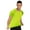 Fluorescent Green, variant on Men’s Quick Dry UPF 50+ Sun Protection Short Sleeve T-shirt  Round Neck Tee Size M-8XL Dark Blue L
