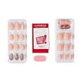thumbnail image 6 of Impress Design Press On Nails, No Glue Needed, Beige, Short Oval, 30 Ct., 6 of 11