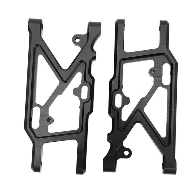 RC Rear Lower Swing Arm Aluminum Alloy High Strength RC Rear Lower Suspension Arm for ARRMA 1/7 1/8 RC Car Upgrade Parts Black,RCCarRearLowerSwingArm,RCRearLowerSuspensionArm