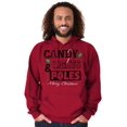 thumbnail image 3 of Funny Christmas Candy Lights Poles Hoodie Hooded Sweatshirt Men Brisco Brands M, 3 of 6