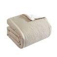 thumbnail image 6 of Dely 8pc Satin King Size Comforter Set with Shams, Reversible Gold, 6 of 7