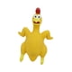 thumbnail image 1 of Juguetes para perros chirriantes Salvador juguete de pollo de goma amarillo para juegos de patio trasero, 1 of 10