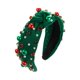 thumbnail image 4 of Diadema Navideña Con Foto para el Pelo Color Verde Jinwen, 4 of 8