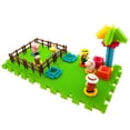thumbnail image 5 of PicassoTiles PTB100 100pcs Hedgehog Shape 3D Building Blocks Tiles Farm Theme Set Learning Playset STEM Toy Set Educational Kit Child Branin Development Preschool Kindergarten Toy, 5 of 5