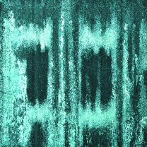 Ahgly Company Machine Washable Indoor Square Persian Turquoise Blue Bohemian Area Rugs, 4' Square