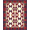 Red Navy Ivory, Pattern 3, variant on ODIKA Classroom Bordered Academic Pencil Mirrored Schoolgirl School for Dorm Room, Small Living Apartment, Stain Resistant Low Profile