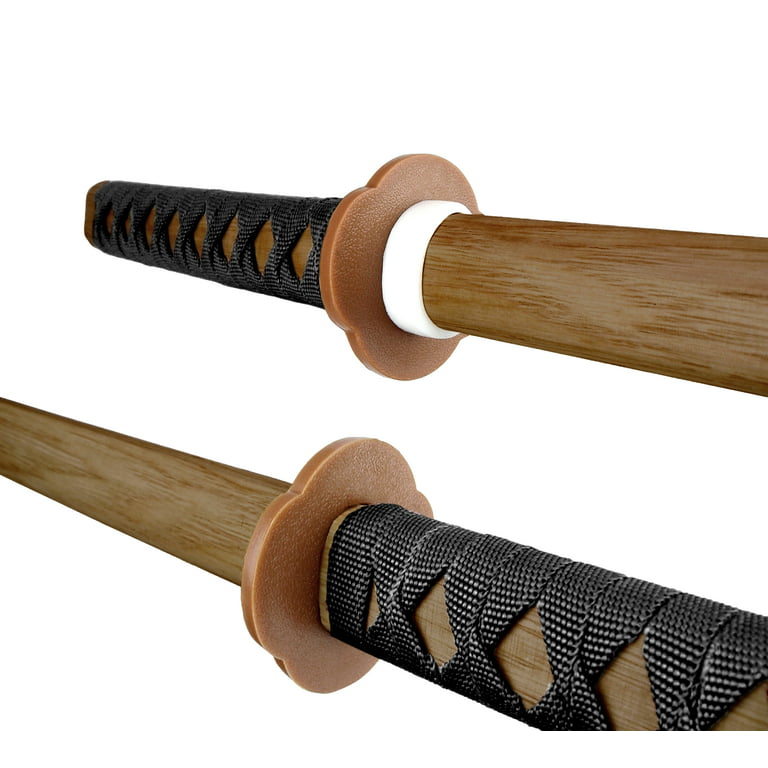 40" Bokken Sword, Japanese Kendo Katana Wooden Samurai Training Sword with  Carrying Case - Walmart.com