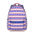 thumbnail image 1 of Abstract Students Backpack Geometric Rainbow Gradient Watercolor Design Boho Starry Night Ocean Beach Scenery School Bag for Students, 1 of 6