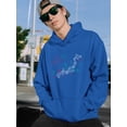 thumbnail image 2 of Japan Tourism Map Illustration Hoodie Men -Image by Shutterstock, Male Small, 2 of 4