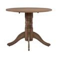 thumbnail image 4 of Liberty Furniture Brook Bay Dining Drop Leaf Table - Sandstone Brown Wood, 4 of 16