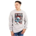 thumbnail image 3 of The Smurfs Cool Kanji Stay Hungry Long Sleeve TShirt Men Women Brisco Brands M, 3 of 6