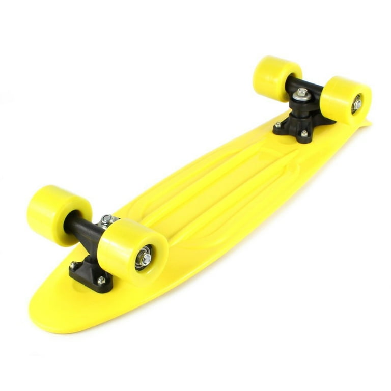 Banana Board 黄色 スケートボード Retro Wave Cruiser Complete 22
