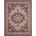 thumbnail image 2 of SAFAVIEH Lavar Kerman Nathan Border Area Rug, Cream/Red, 3' x 5', 2 of 2