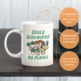 thumbnail image 3 of Easily Distracted by Plants 11oz Plastic Coffee Mug, 3 of 3