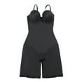 thumbnail image 3 of Women Body Shaping Bodysuit Full Body Compression Shapewear Tummy Undergarment Black S, 3 of 6