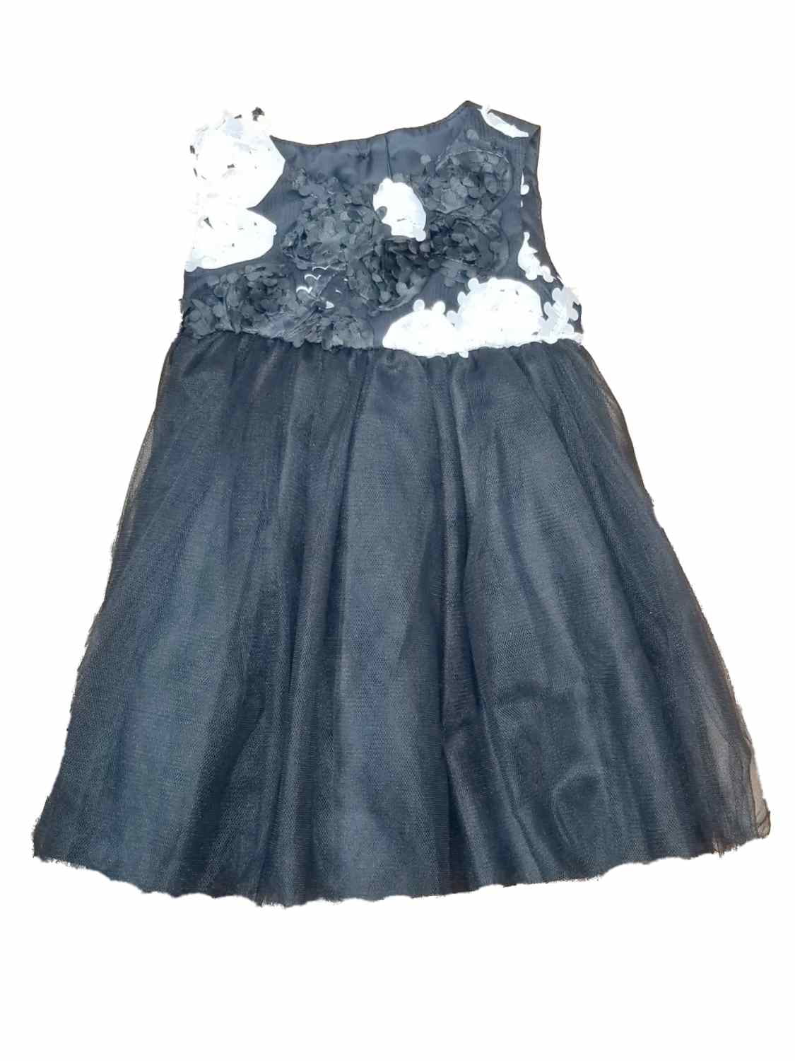 baby frock black