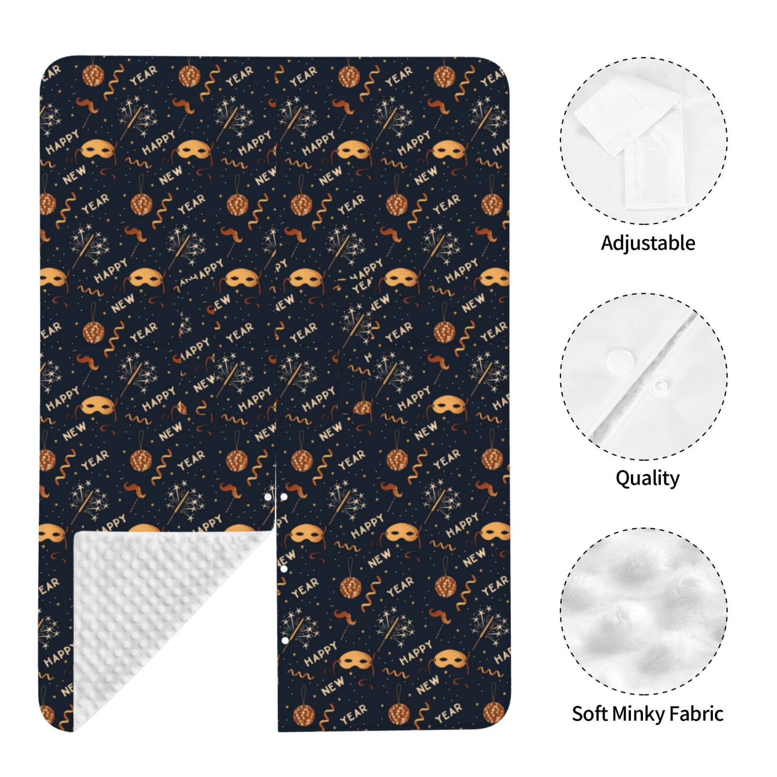 Naloa New Year Baby Car Seat Cover, Breathable Baby Carrier Cover, Multiuse Baby Carrier Cover & Nursing Breastfeeding Cover