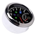 thumbnail image 5 of NFTIGB 85mm (3.38 inches) 0-200MPH GPS Speedometer and 0-8000 RPM Digital Tachometer Gauge with Adjustable Overspeed Alarm Red Backlight for Car Boat Marine Yacht RV Truck Universal Fitment Black, 5 of 9