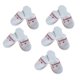 thumbnail image 1 of 5 pares de zapatillas de mujer personalizadas, zapatillas, zapatillas, zapatillas de , roja desechable para bodas, vacaciones, hogar Hugo Zapatillas de dama de honor desechables, 1 of 5