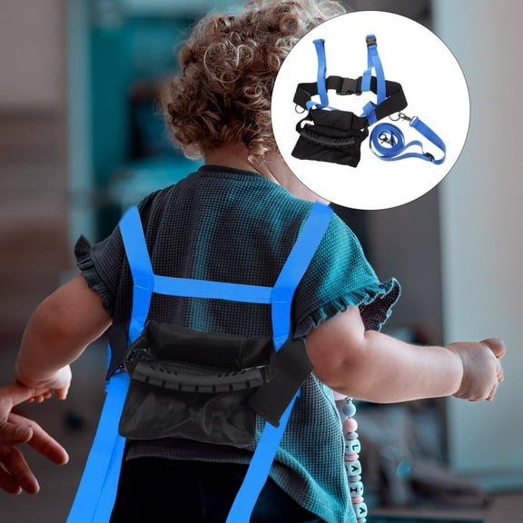 FUTUREORYY Stylish Ski Harness 1Set Blue for Kids to Look Good While Learning