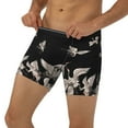 thumbnail image 3 of Easygdp Japanese White Crane Men's Boxer Briefs Men’s Underwear Boxer Briefs for Men, 3 of 7