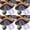 Purple-4Pcs, variant on 11*11.8 Inch Cellulite Massage Roller Leg Roller Massager, 13 Rollers Tissue Therapy Tool for Anti-Cellulite Lymphatic Drainage, Thighs Arms Back Shoulders, Muscle Roller for Soreness Relief