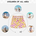 thumbnail image 6 of FORMRS Boys Swim Trunks Quick Dry Mesh Liner Boardshorts Sizes XS-XL, Yellow Stars Pattern, 6 of 7