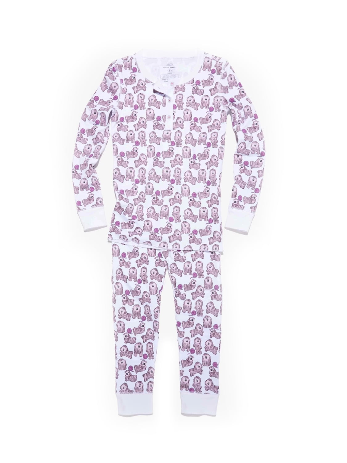 Roberta Roller Rabbit Kids Shaggy the Dog Pajamas 10 Years Lilac ...