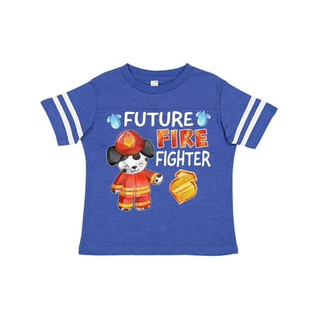 

Inktastic Future Fire Fighter with Cute Dalmatian Dog Gift Toddler Boy or Toddler Girl T-Shirt