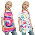 thumbnail image 4 of Nidoul 2 PCS Kids Apron Adjustable Dinosaur Kitchen Chef Apron with Big Pocket Girls Boys Bib Apron for Cooking Baking Painting Size 3-12 Years, 4 of 7
