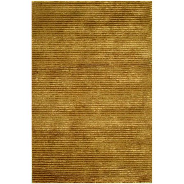 Noble House SIL180146 4 x 6 ft. Silicon Area Rug - Gold
