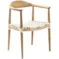thumbnail image 4 of Hawthorne Collections Fauteuil en Teck Chêne Clair, 4 of 9