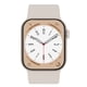 thumbnail image 4 of Apple Watch Series 8 Aluminio Blanco 45 MM (GPS) Correa blanco estelar Deportiva Reacondicionado, 4 of 5
