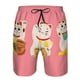 thumbnail image 3 of Balery Cute Cat Traje de Baño Estilo Hawaiano para Hombre, Shorts de Secado Rápido con Bolsillos-Medium, 3 of 6