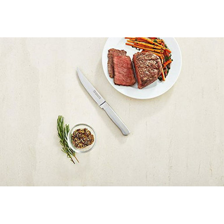 KitchenAid 2 Piece Steak Knife Set Size 4.5 Inches Stainless Steel Brand  New