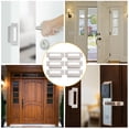 thumbnail image 4 of 6pcs Deadbolt Strike Plate for Door in Silver Stainless Steel Durable Reinforcement, 4 of 8