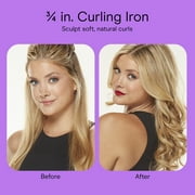 Conair Instant Heat 3/4 Hair Curling Iron, Creates Tight Curls, For Short to Medium Hair