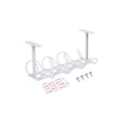 thumbnail image 1 of Home Living Room Storage Under Desk Cable Management Tray Wire Cord Power Strip Adapter Organizer Shelf, 1 of 8