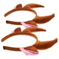 thumbnail image 4 of Here's a refined and professional product description based on your input:\n\n \n\n**2pcs Ox Horn Headband for Women – Stylish Animal Costume, 4 of 5