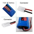 thumbnail image 2 of BAOBIAN 7.2V Battery Pack for RC Car 3800mAh NiMH Flat Hobby Battery with Standard Tamiya Connector, 2 of 5