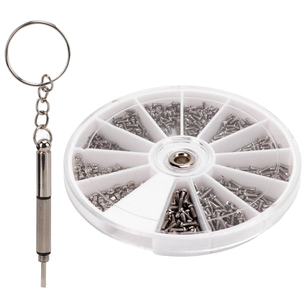 Kit de tornillos y tuercas hexagonales, tornillos de acero inoxidable, tuercas, tornillos, tuercas, destornillador, juego de herramientas de reparación, tornillos y tuercas de acero inox