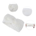 thumbnail image 3 of Unique Bargains 1 Pce Bandeau Confortable Bandeau Croisé Blanc, 3 of 6