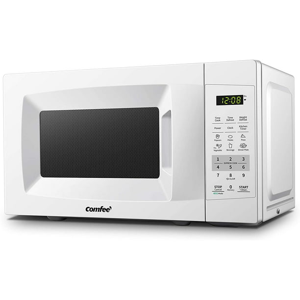 Pm Countertop Microwave Oven, Comfee Retro Countertop Microwave Oven With Compact Size