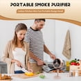 thumbnail image 4 of Purificador de Humo Portátil, Filtro de Humo Portátil para Fumar en Interiores, Miniventilador de Cocina Interior, Campana Extractora Portátil, 4 of 9