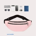 thumbnail image 4 of Qiweii Waist Pack Bags For Women Nylon Fanny Packs Casual Women's Chest Bags Man Belt Pouch Travel Hip Bag Sport Purses Pocket Waterproof, Anti Theft, Anti Robbery, 4 of 6