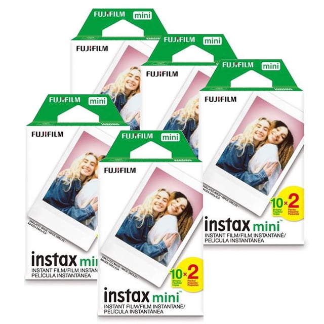 Fuji Film Instax Mini Película Instantánea para Fuji 7S 8 9 11 25 70 SP-1 SP-2 (100 Películas)