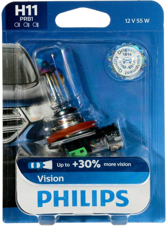Philips H11 Headlight Bulbs in Philips Headlights