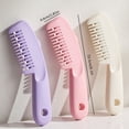 thumbnail image 3 of Apeya Crafted Pink Manual Hair Clipper and Fringe Trimming Comb, 6.1 x 1.81 Inch ABS Hair Cutting Tool for Gentle Bangs and Split Ends Maintenance at Home, 3 of 7