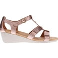 thumbnail image 3 of Women's Revere Comfort Shoes Nassau T Strap Wedge Sandal, 3 of 6